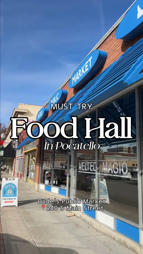 Instagram reel made for Dude’s Public Market: must-try food hall