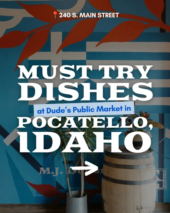 Instagram carousel made for Dude’s Public Market: must-try dishes